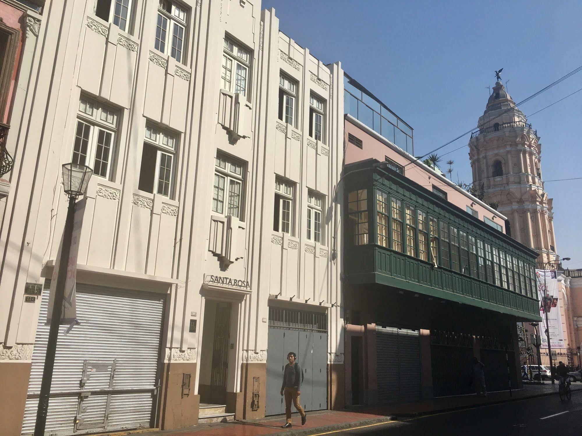 Hospedaje Santa Rosa- Centro Historico Lima Exterior photo